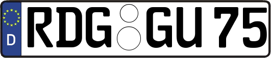 RDG-GU75