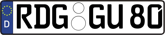 RDG-GU80