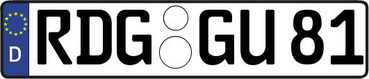 RDG-GU81