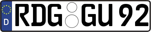 RDG-GU92