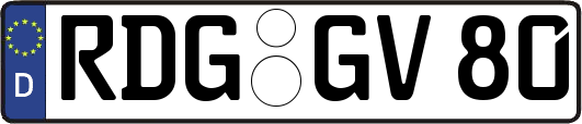 RDG-GV80