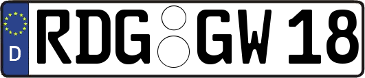 RDG-GW18