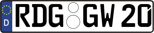 RDG-GW20