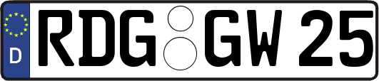 RDG-GW25