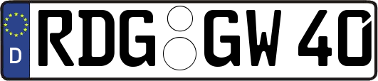 RDG-GW40