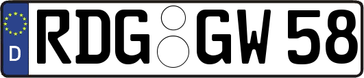 RDG-GW58