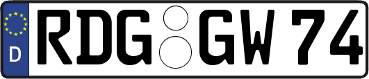 RDG-GW74