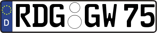 RDG-GW75