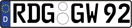 RDG-GW92
