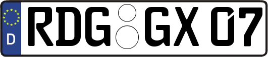 RDG-GX07
