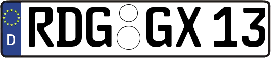 RDG-GX13