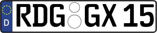 RDG-GX15