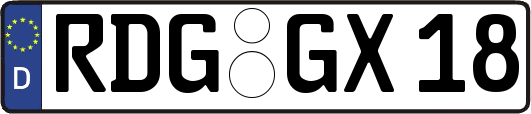 RDG-GX18