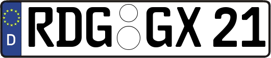 RDG-GX21
