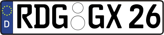 RDG-GX26