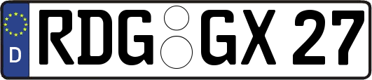 RDG-GX27
