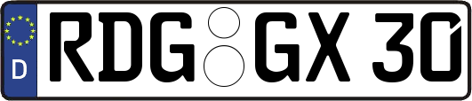 RDG-GX30
