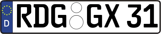 RDG-GX31