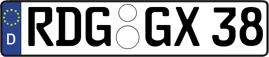 RDG-GX38