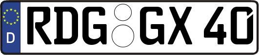 RDG-GX40