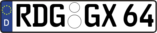 RDG-GX64