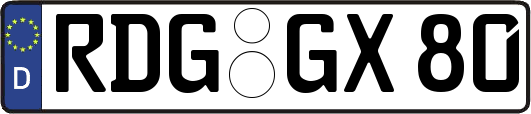 RDG-GX80