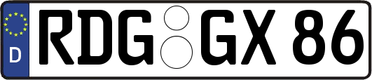 RDG-GX86