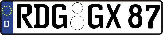 RDG-GX87