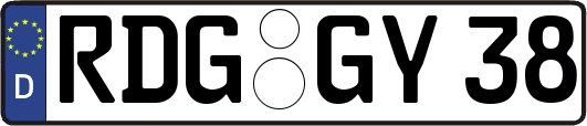 RDG-GY38