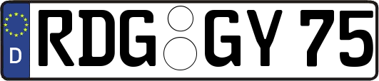 RDG-GY75