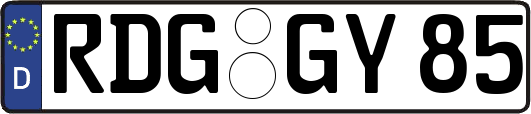 RDG-GY85