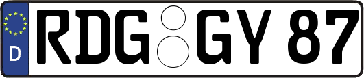 RDG-GY87