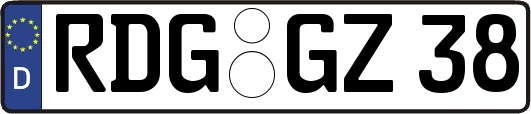 RDG-GZ38
