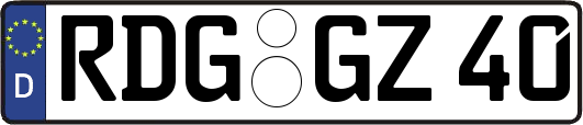 RDG-GZ40