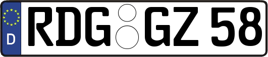 RDG-GZ58