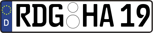 RDG-HA19