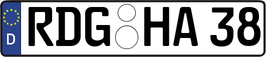 RDG-HA38