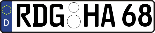 RDG-HA68