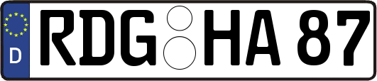 RDG-HA87