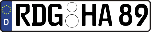 RDG-HA89
