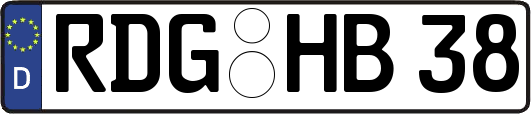 RDG-HB38