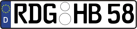 RDG-HB58