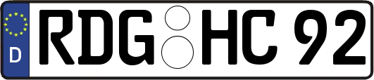 RDG-HC92