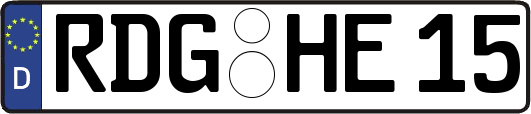 RDG-HE15