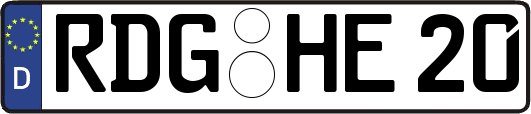 RDG-HE20