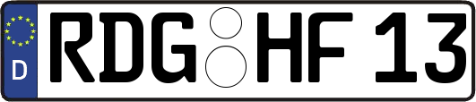 RDG-HF13