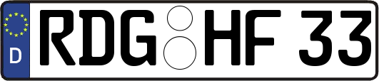 RDG-HF33
