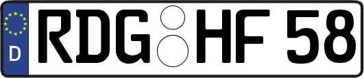 RDG-HF58
