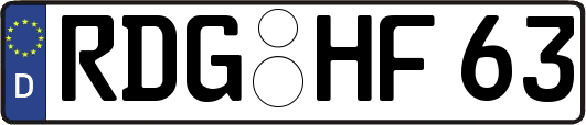 RDG-HF63