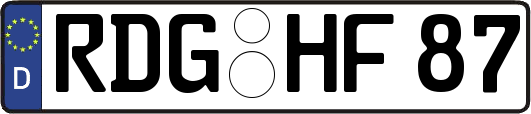 RDG-HF87
